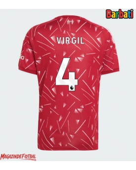 Liverpool Virgil van Dijk #4 Tricou Fotbal Replică 2026-27 Barbati Acasa Liverpool Virgil van Dijk #4 Tricou Fotbal Replică 2026-27 Barbati Acasa